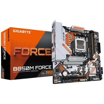 Gigabyte B850M FORCE Motherboard AMD B850 AM5 DDR5 Micro ATX SATA3 \ M.2 PCIe