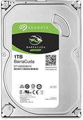 Seagate BarraCuda 1TB Internal Hard Drive HDD – 3.5 Inch SATA 6 Gb/s 7200 RPM