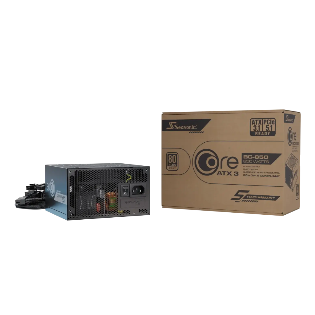 Seasonic Core BC Atx 3.1 80+ Bronze Power Supply