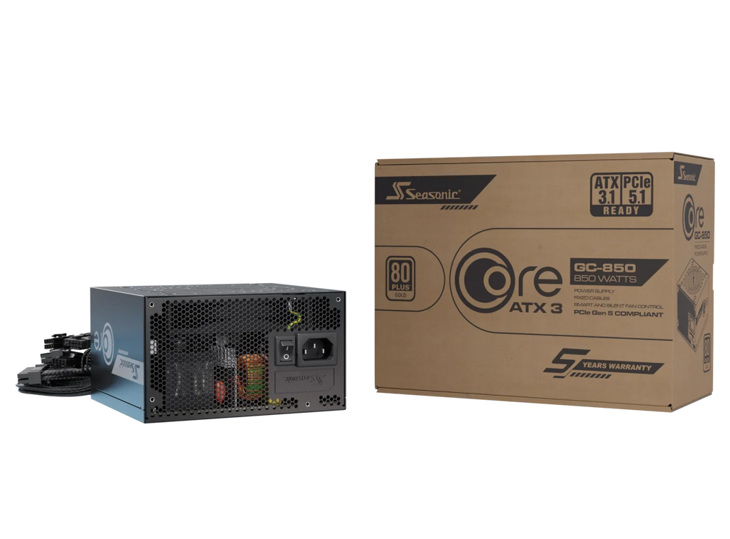 Seasonic Core GC Atx 3.1 80+ Gold Power Supply