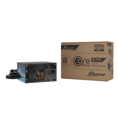Seasonic Core GC Atx 3.1 80+ Gold Power Supply