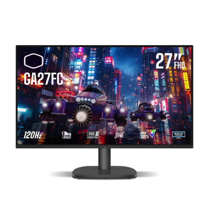 COOLER MASTER GA27FC – 27INCH – FHD IPS 120HZ – 1MS – sRGB 105% Gaming Monitor