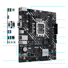 Asus Prime H610M-D DDR4 LGA 1700