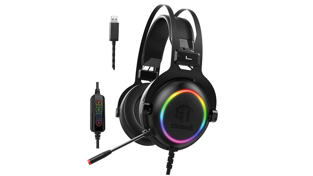 HEADPHONE ST-STANDARD GM-016 GAMING USB 7.1