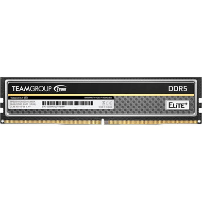 Team Elite Plus 16GB 6000MHz CL48 DDR5 - ALARABIYA COMPUTER