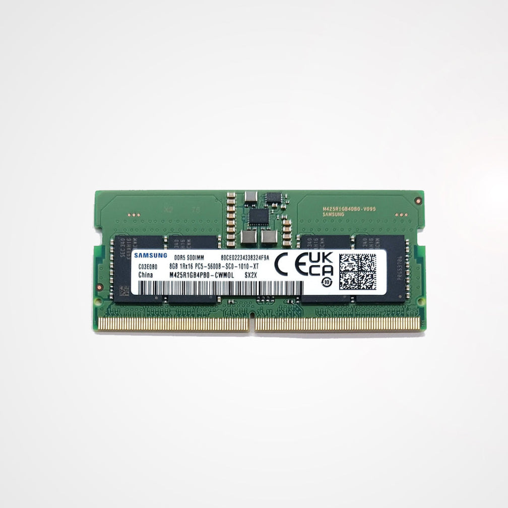 ذاكرة كمبيوتر محمول سامسونج DDR5 بسعة 8 جيجابايت وتردد 5600 ميجاهرتز mpk