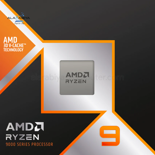 Watermarked - AMD Ryzen 9 9900X3D 12 Core - 24 Thread AM5 Desktop Processor Boxed