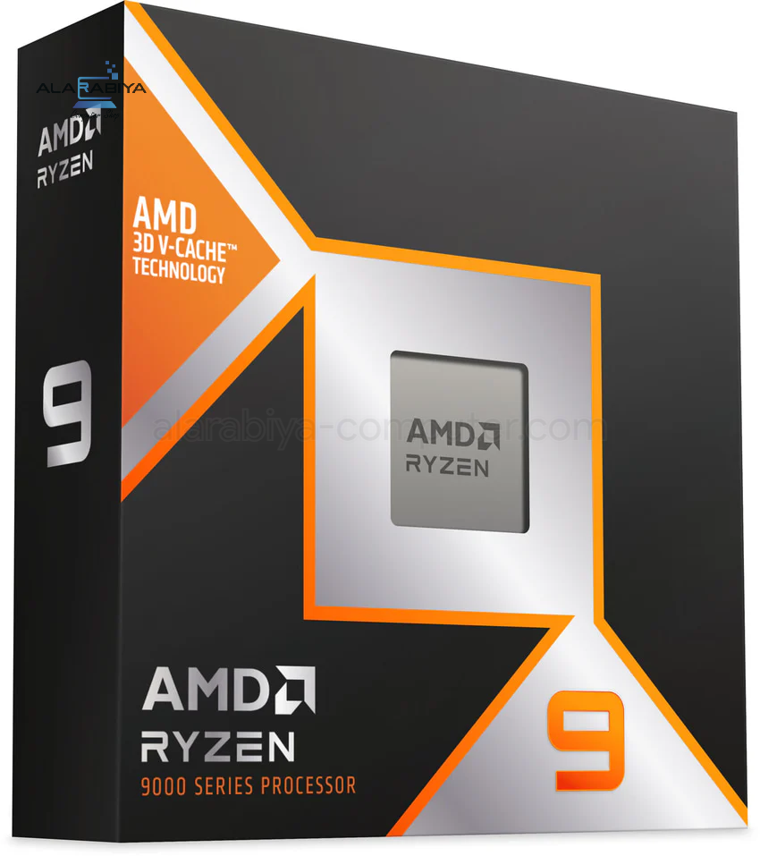 Watermarked - AMD Ryzen 9 9900X3D 12 Core - 24 Thread AM5 Desktop Processor Boxed