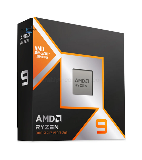 Watermarked - AMD Ryzen 9 9900X3D 12 Core - 24 Thread AM5 Desktop Processor Boxed