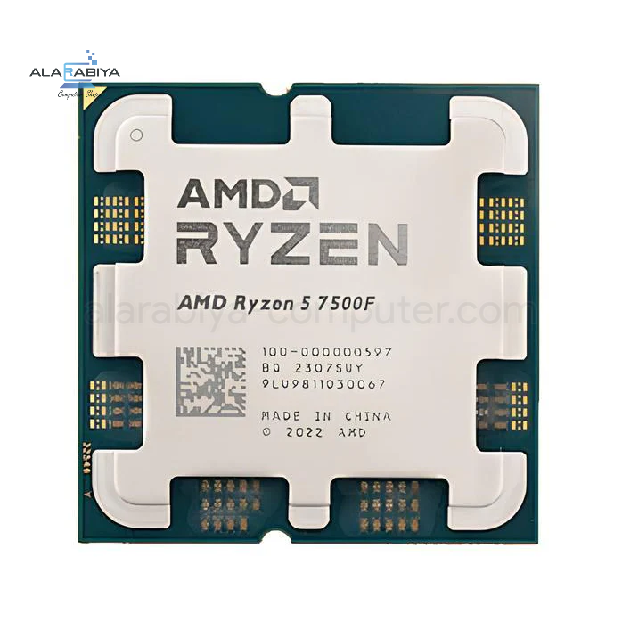 Watermarked - AMD RYZEN 5 7500f mpk 6 cores 12 threads PCIe 5.0