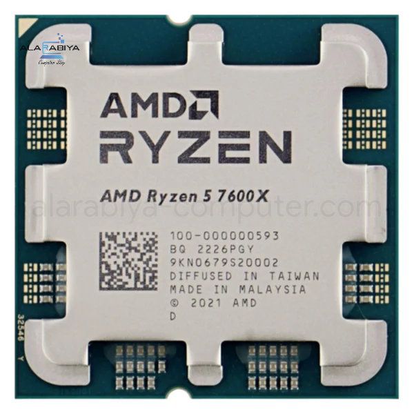 Watermarked - AMD Ryzen 5 7600X Tray 6-core 12-thread Desktop Processor
