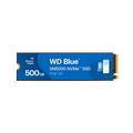 قرص SSD WD Blue SN5000 NVMe سعة 500 جيجابايت، M.2 2280 PCIe Gen4 x4، سرعة قراءة 5000 ميجابايت، سرعة كتابة 4000 ميجابايت، سعة تخزين 300 تيرابايت 