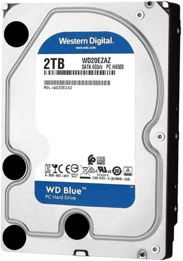 Western Digital 2TB BLUE SATA 6 Gb/s Desktop Hard Drive