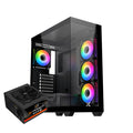 Xigmatek Blast ARGB Case With 600W 80+ White power supply