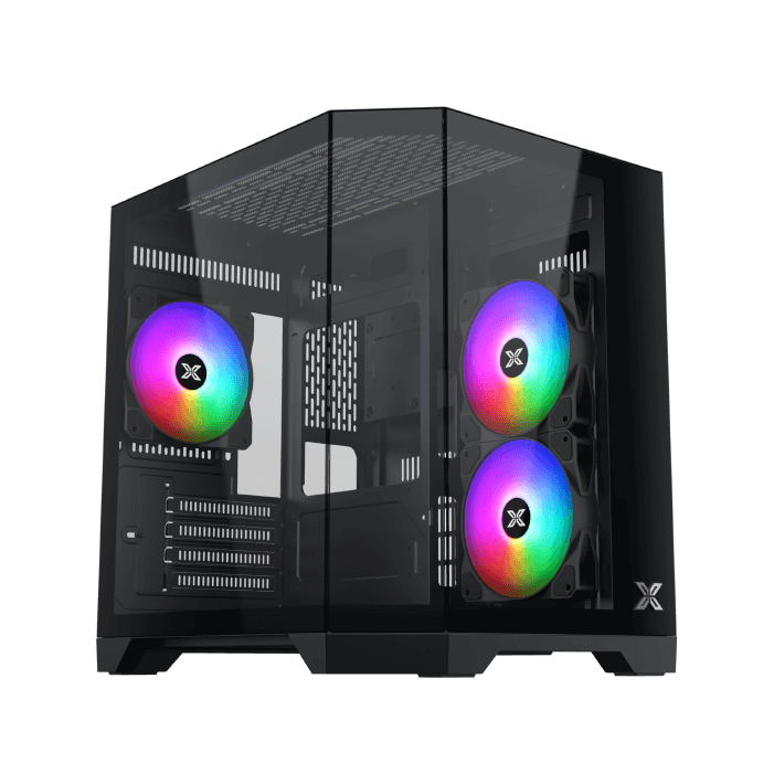 xigmatek Cubi m Nano 3fan Frgb Micro Tower Case