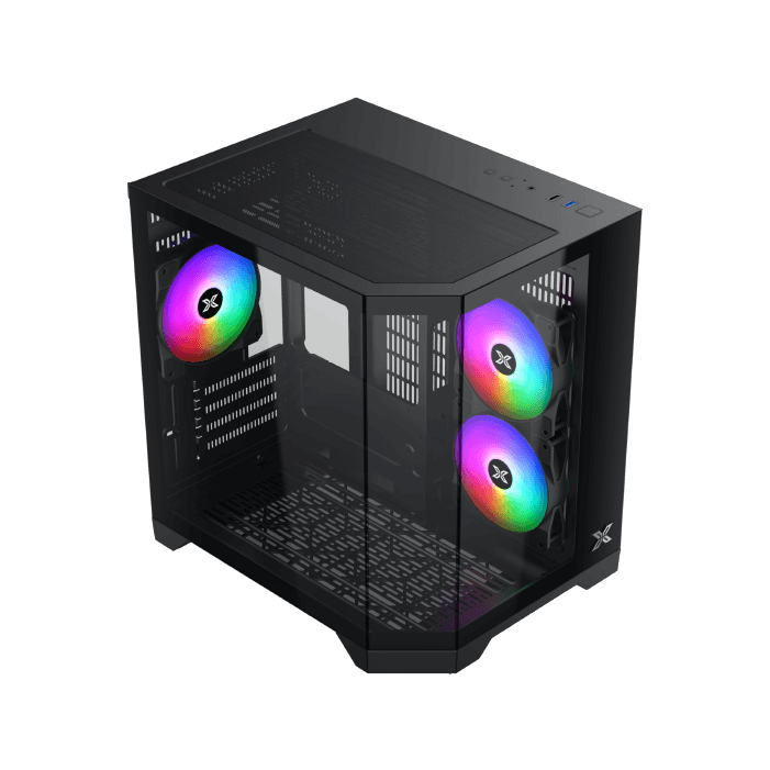 xigmatek Cubi m Nano 3fan Frgb Micro Tower Case