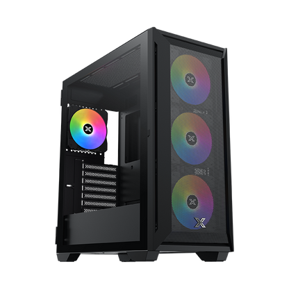 Xigmatek Master X 2 Pro ARGB Case With Asgard 750W Bronze psu