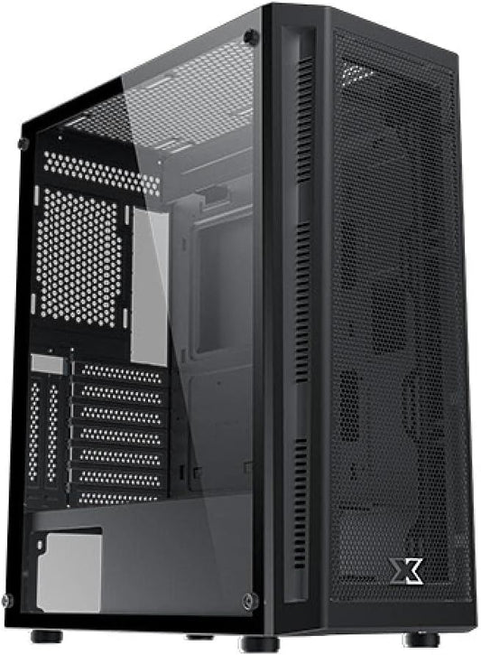 Xigmatek Master X Gaming MID Tower Case 4 Fans ARGB + PSU 600W 80+ WHITE