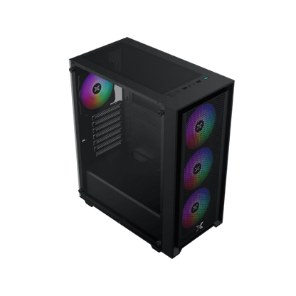 XIGMATEK Sky II AIR FRGB Case + X-POWER 600W 80+ White PSU