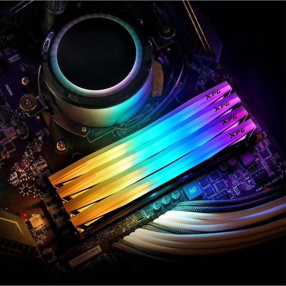 XPG SPECTRIX D60G 16GB ( 2×8) DDR4 3200MHZ CL16 DESKTOP Memory - ALARABIYA COMPUTER