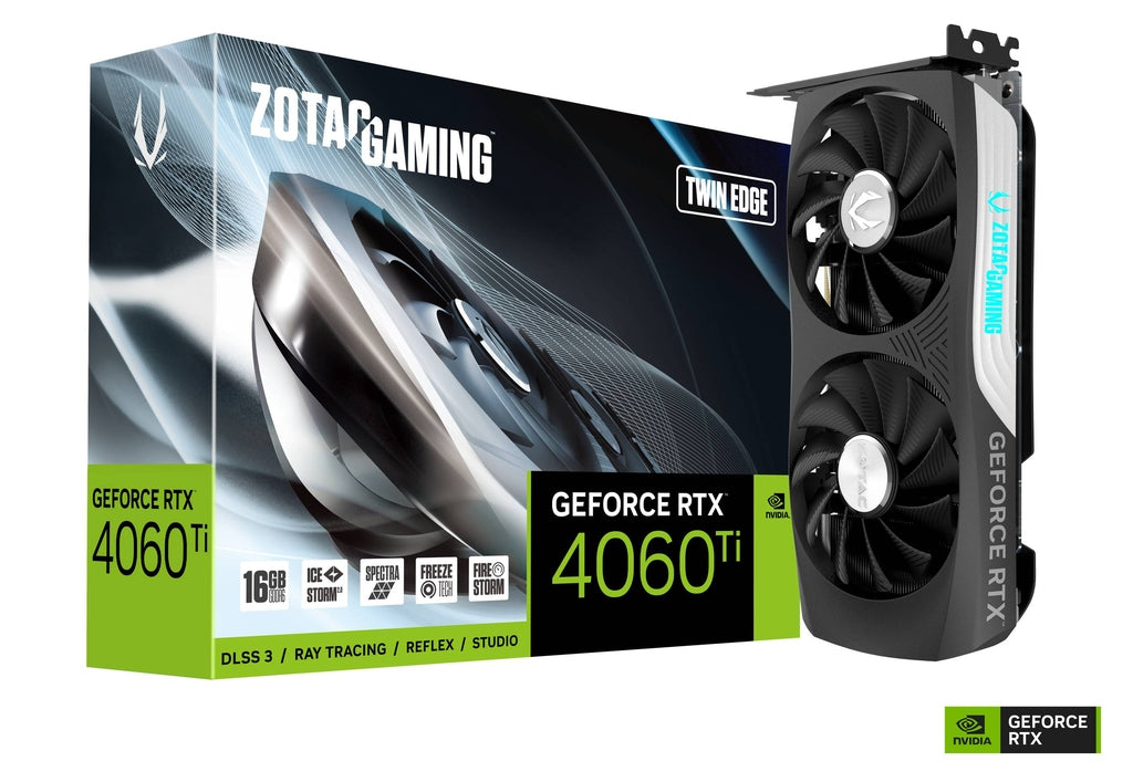 ZOTAC GAMING GEFORCE RTX 4060 Ti 16GB Twin Edge