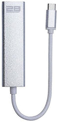 2B - USB Hub 4 Ports with Super Speed up to 5GB/S - Silver