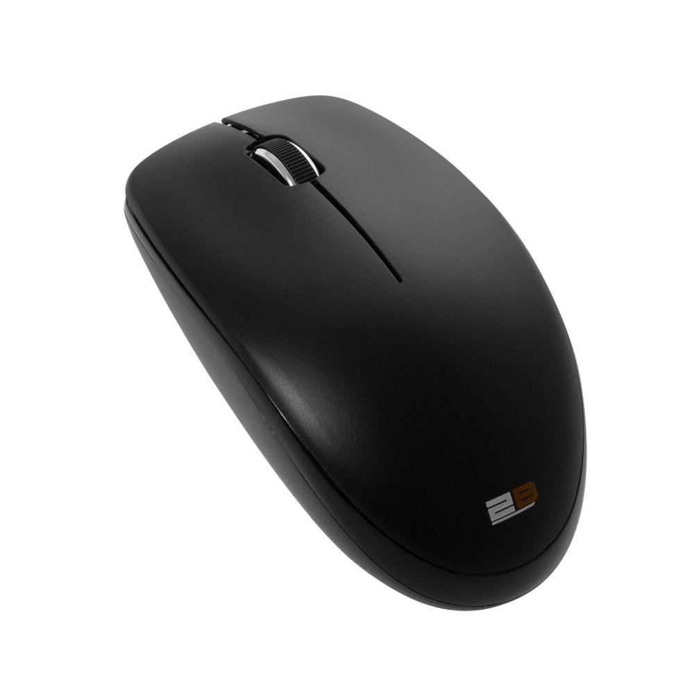 2B Combo Keyboard and Mouse Wireless - Black - KB443