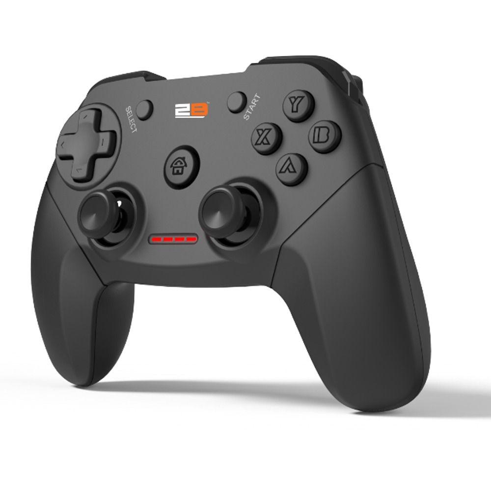 2B (GP076) Wireless Single Gamepad Turbo Dual Vibration 3 in one (PC- PS3) - Black Shell