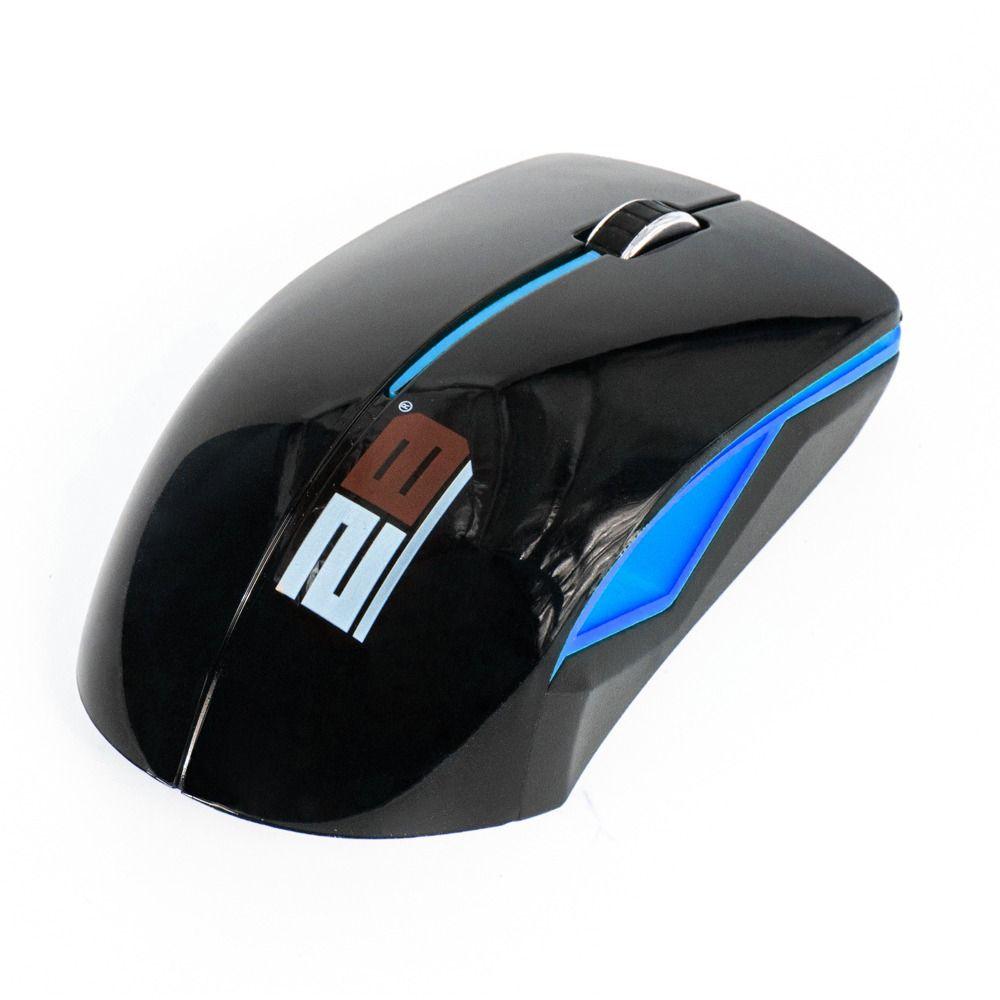 2B Wireless Mouse 2.4G - Blue With Black Cover MO33B