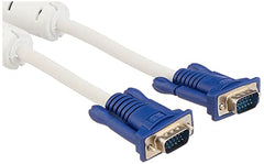 2B DC453 VGA Cable 15Male To 15Male White
