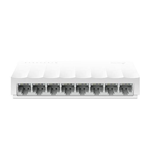 TP-LINK LS1008 Desktop Switch, 8 Ports - White