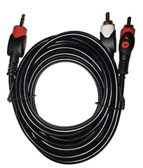 2B (CV203) 1.8M RCA Socket DC2 To Audio PC Cable, Black
