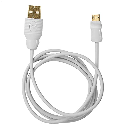 L'Avvento DC15W USB To Micro-USB Charging Cable 5 Pin, 2 Meter - White