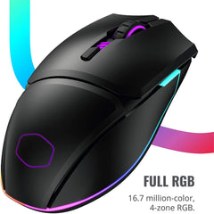 Cooler Master MM831 Gaming Mouse with 32000 DPI 2.4GHz and Bluetooth WCOOLER MASTER