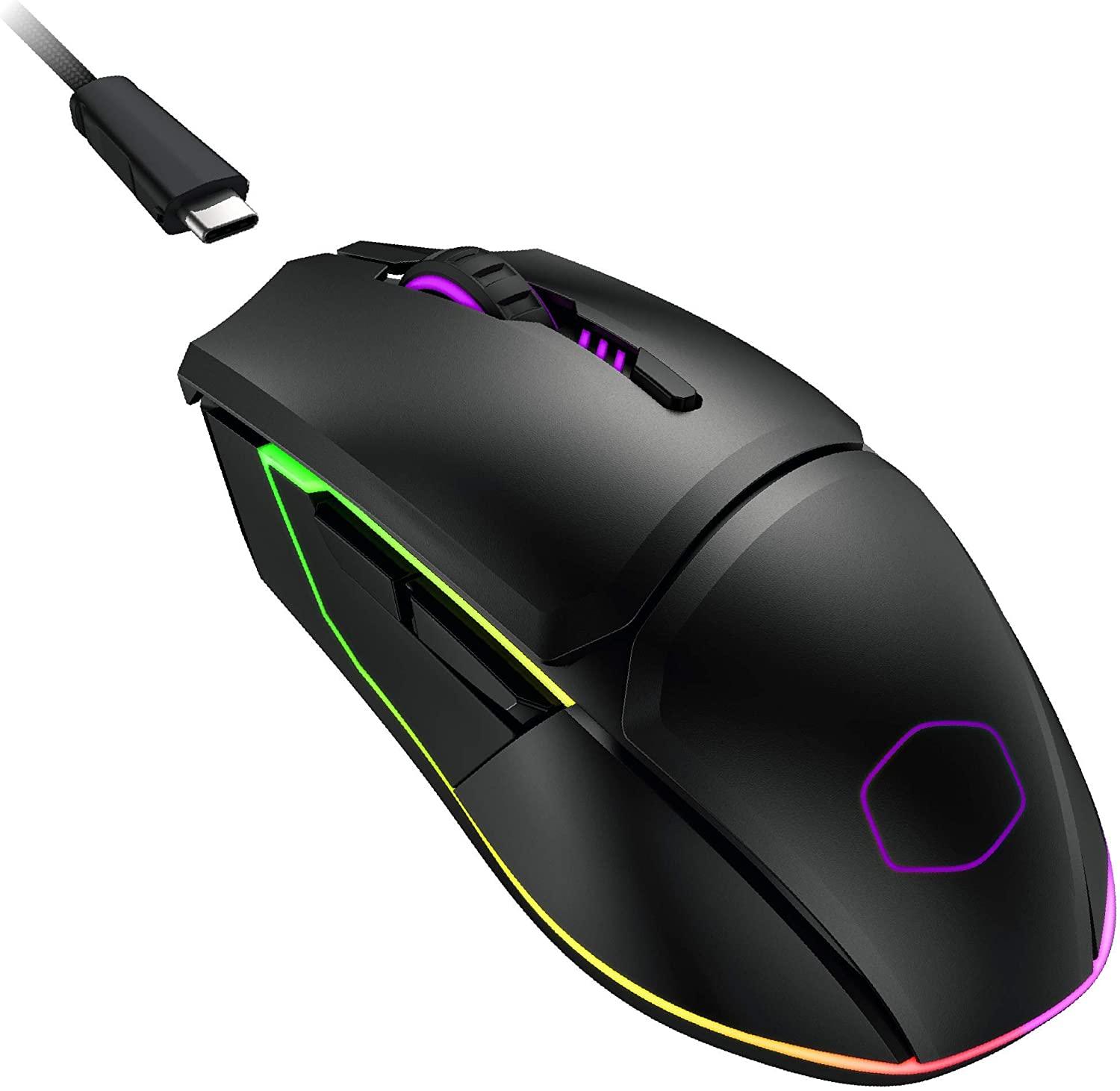 Cooler Master MM831 Gaming Mouse with 32000 DPI 2.4GHz and Bluetooth WCOOLER MASTER