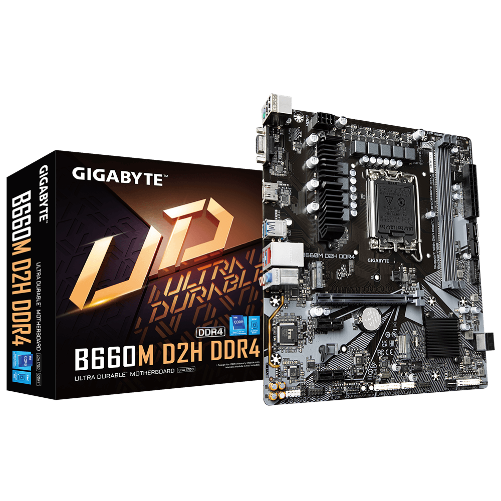 GIGABYTE B660M D2H DDR4 - ALARABIYA COMPUTER