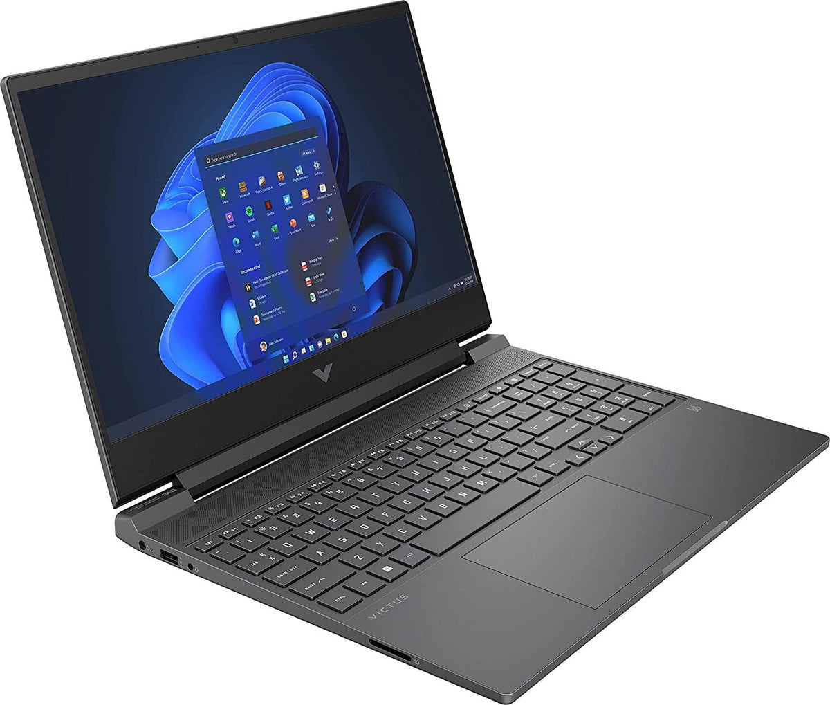 HP Victus 15 Gaming Laptop, NVIDIA GeForce GTX 1650, 12th Gen Intel Core i5-12450H, 8 GB RAM, 512 GB SSD,144hz Full HD Display, Backlit Keyboard, Enhanced Thermals - ALARABIYA COMPUTER