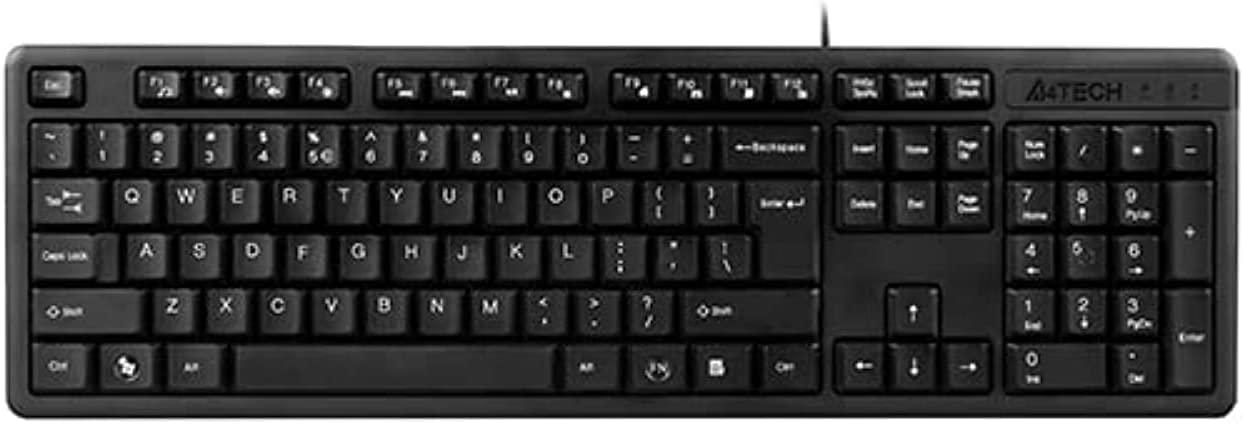 A4Tech KK-3 Wired keyboard Black