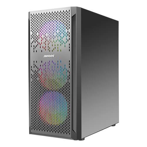 Case Antec NX290 with 4 Fans (3 ARGB +1 Normal) with PSU Antec Atom