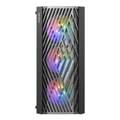 Case Antec NX291 with 4 Fans (3 ARGB +1 Normal) with PSU Antec Atom