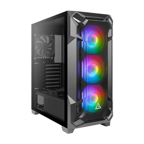 ANTEC CASE DF600 FLUX 5FAN 3x120M ARGB 2x120M + ATOM POWER SUPPLY B650 650W 80 BRONZE
