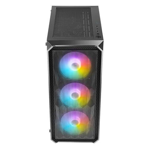 Case Antec NX292 with 4 Fans (3 ARGB +1 Normal) + power supply Antec Atom