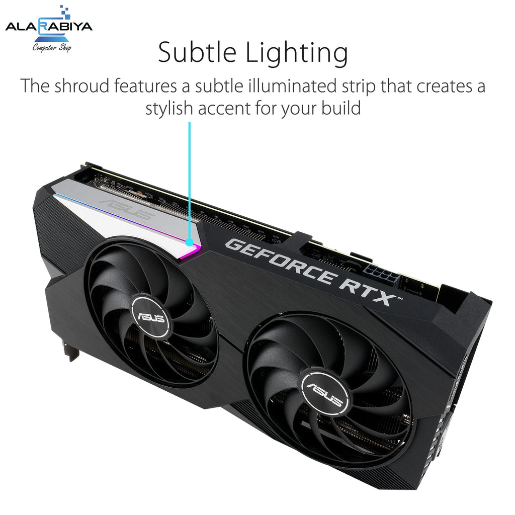 ASUS Dual RTX 3060 Ti OC Edition 8GB GDDR6