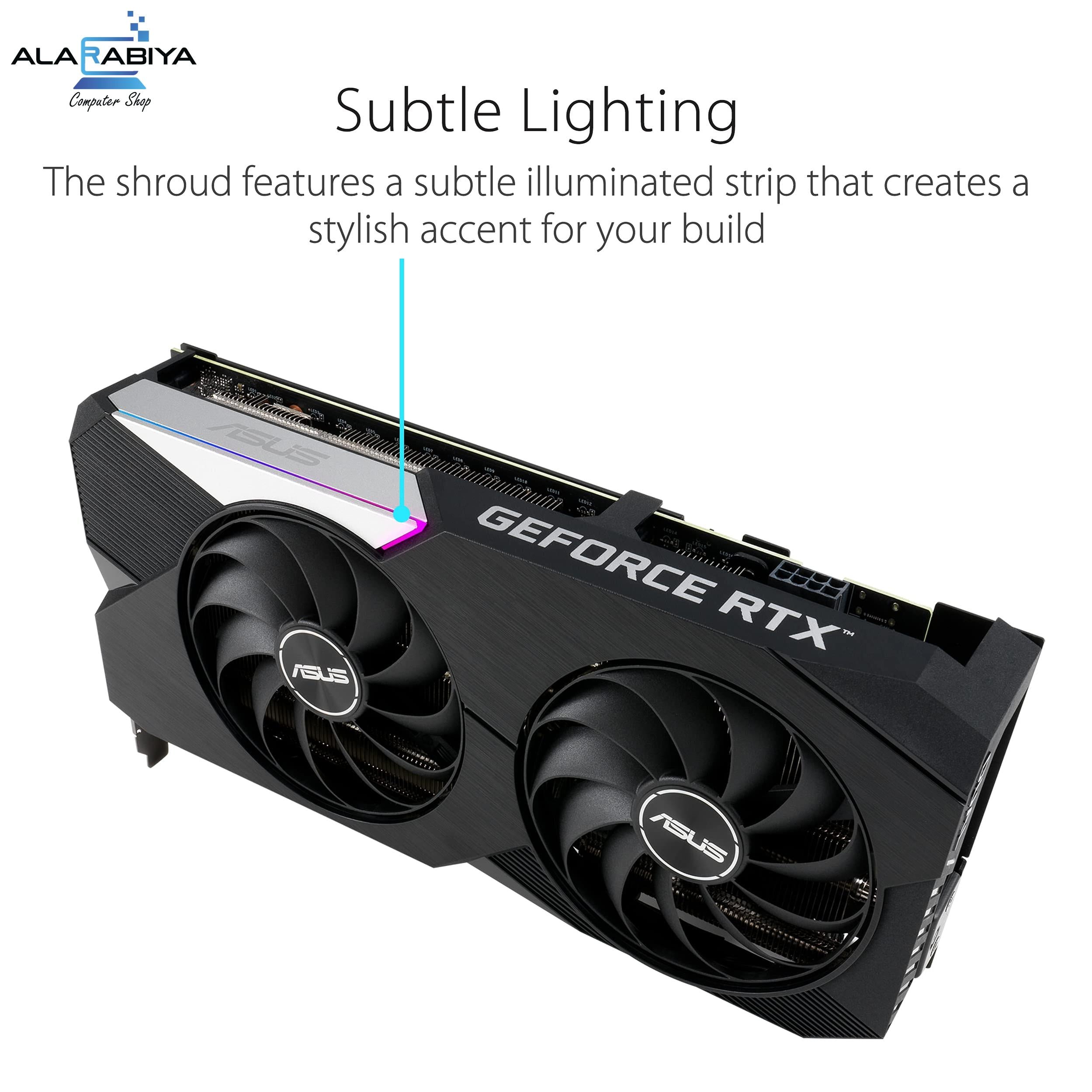 ASUS Dual RTX 3060 Ti OC Edition 8GB GDDR6