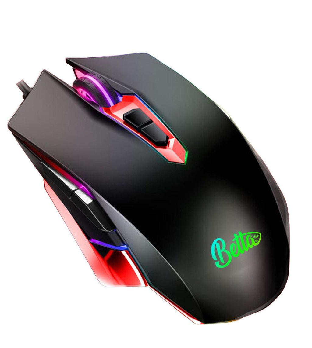 Betta Max Computer Betta 512 wired Gaming mouse 7D 6400 dpi – Alarabiya Computer