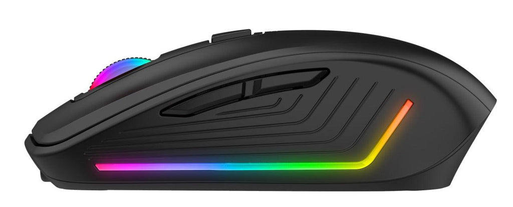 Betta Max Computer Betta MC228 Silent RGB type-c rechargeable 2.4G wireless mouse ...