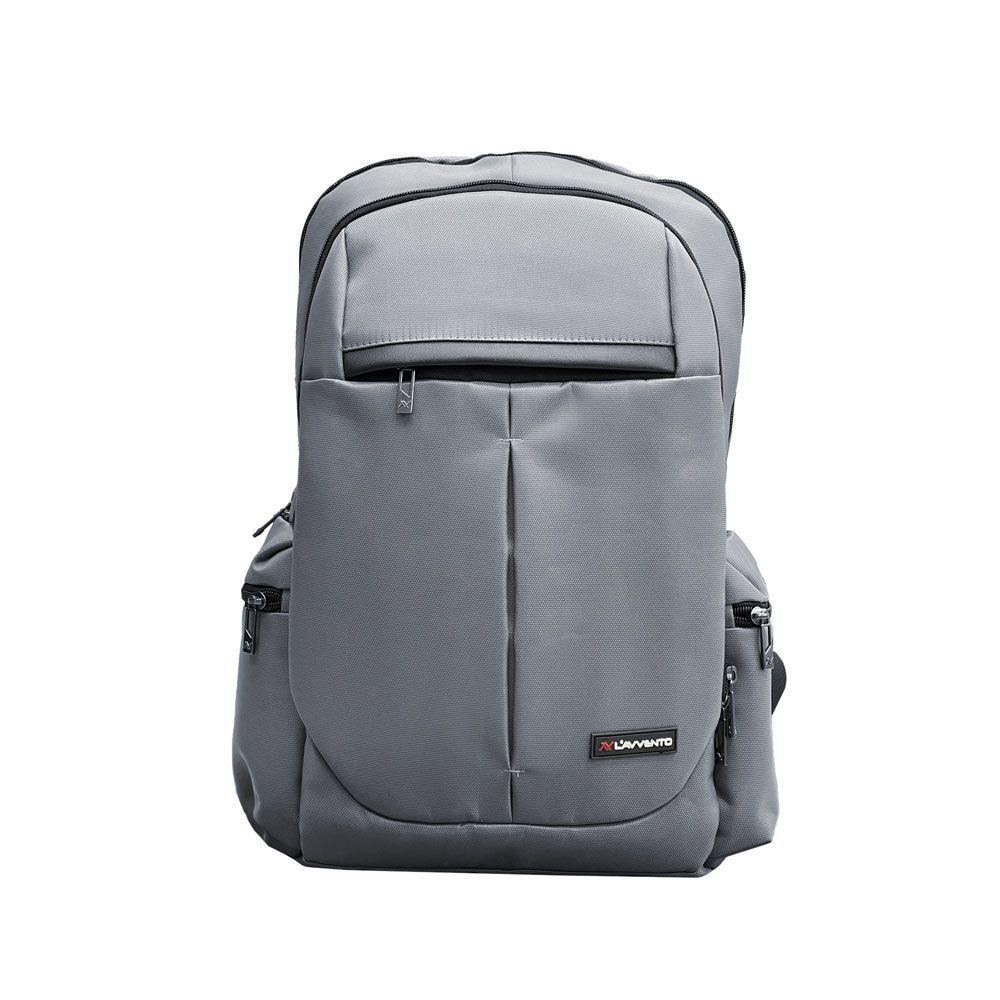 L'avvento BG595 Backpack Multi-pockets Made by High Quality Material fits up to 15.6" - Light Grey - ALARABIYA COMPUTER