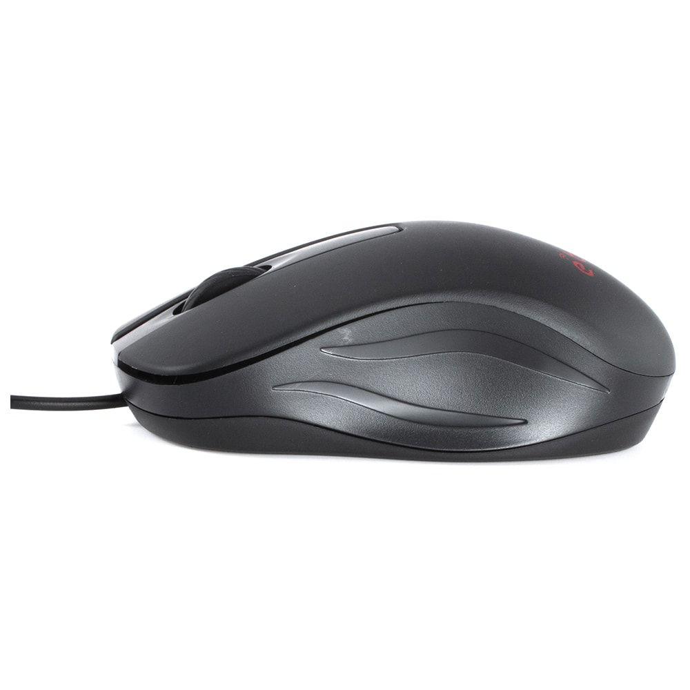 E-Train (MO660) Wired Mouse 1200 DPI - Black