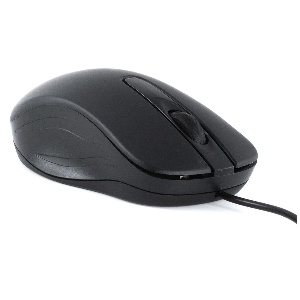 E-Train (MO660) Wired Mouse 1200 DPI - Black