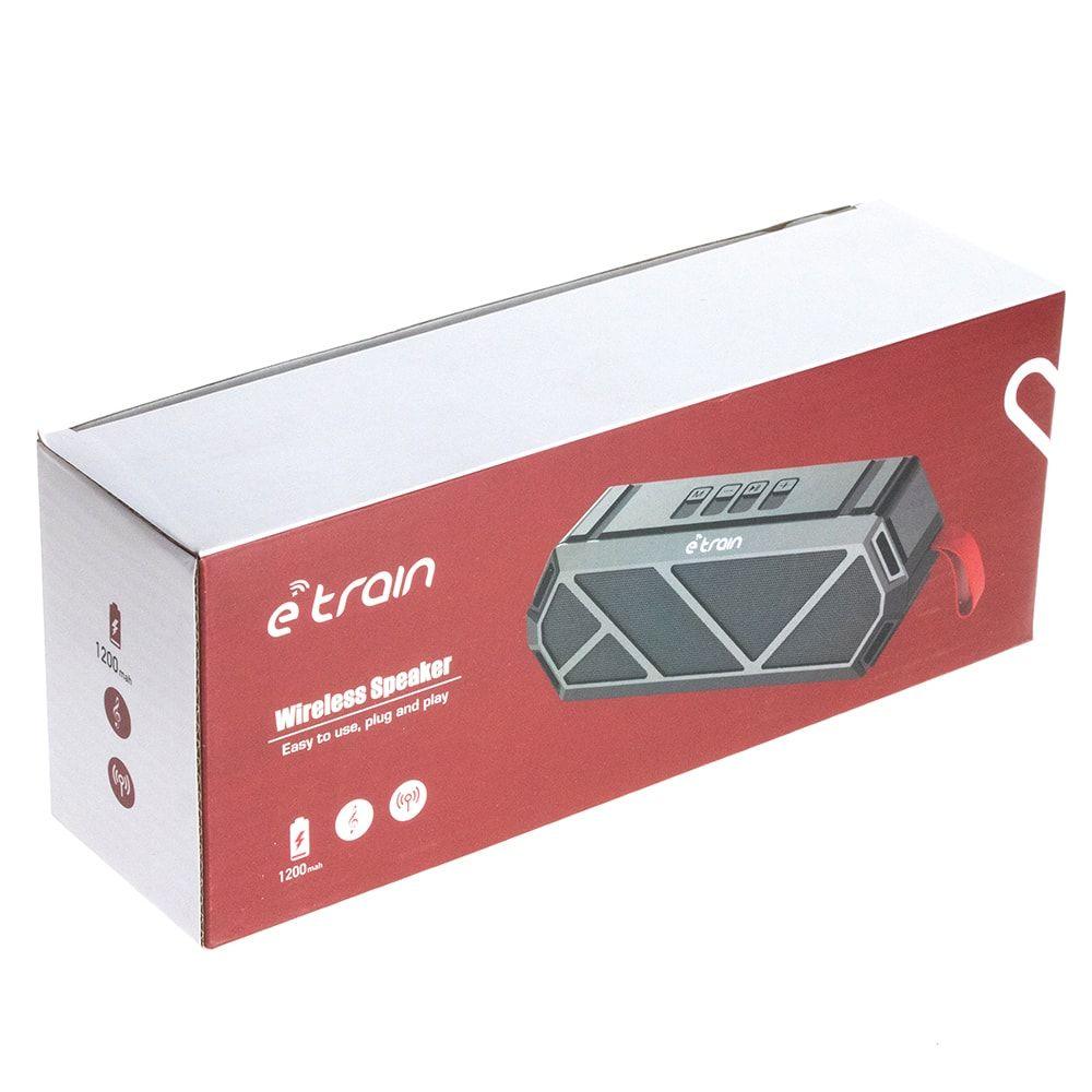 Etrain (SP340) Wireless Bluetooth Speaker with TF Card Port - Black